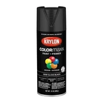 Krylon K05579007 Colormaxx Spray-paints, Aerosol, Black, 12 Ounce (pack Of 1) New. Price: $14.69.