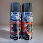 2 Pack Rust-oleum Peel Custom Shop Automotive Spray Coating Graphite 11OZ New. Price: $24.99.