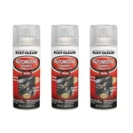 Rust-oleum 257884-3PK Automotive Enamel Spray Paint, 11 Oz, Gloss Clear, Pack New. Price: $47.39.
