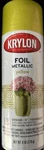 New Krylon Premium Metallic Foil Yellow Spray Paint 6OZ Free Shipping. Price: $16.99.