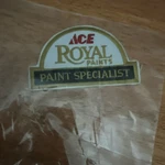 Ace Royal Specialist Advertising Pinback Used. Price: $10.00.