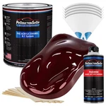 Productionshop High Gloss Dark Maroon Metallic Acrylic Enamel Gallon Kit Paint New. Price: $139.99.