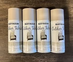 4X Rust-oleum Outdoor Fabric Spray Paint Medium Grey Ultimate Uv Resistance New. Price: $49.95.