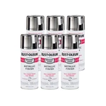 Rust-oleum 7718830-6PK Stops Bright Coat 11 Ounce (pack Of 6), Chrome New. Price: $72.99.