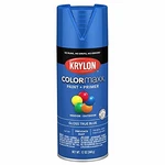 Krylon Colormaxx Gloss True Blue Spray Paint And Primer (K05543007) New. Price: $15.95.