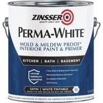 Zinsser Perma-white Mold And Mildew-proof Interior Paint Gallon New. Price: $57.99.