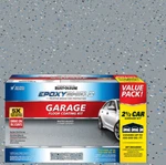 Epoxy Floor Coating Kit 2.5 Car Garage Basement High Gloss Protect Durable Gray New. Price: $282.99.
