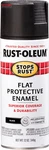 Rust-oleum 7776830 Stops Spray Paint, 12 Oz, Flat Black New. Price: $9.61.