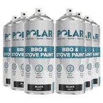 Bbq Stove Spray Paint Matte Black 6 X 13.5 Fl Oz Heat Resistant 1200 Polar New. Price: $74.99.