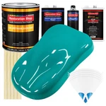 Deep Aqua Gallon Urethane Basecoat Clearcoat Car Auto Paint Fast Kit New. Price: $353.99.