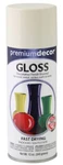 Easycare PDS12-AER Can Of Premium Decor Ivory White Gloss Spray Paint New. Price: $22.90.