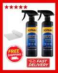 Sopami Ceramic Paint Sealant, Car Coating Spray 16.91 Fl Oz (pack Of 2) New. Price: $37.99.