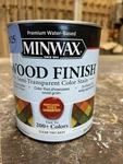 Minwax Water-based Tintable Wood Finish Semi-transparent Color Stain/ Clear New. Price: $11.99.