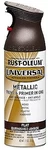Rust-oleum 271472 Universal Metallic Flat Burnished Amber Spray 11 Oz New. Price: $15.90.