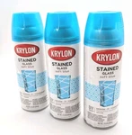 Krylon Stained Glass Spray Paint - 9029 Soft Blue New Quantity: 3 Cans. Price: $59.99.
