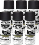 Rust-oleum 332289 Automotive Lacquer Spray Paint, 11 Oz, Matte Black, 6 Pack New. Price: $87.99.
