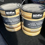 Behr Premium Paint 1 Gal Transparent Waterproofing Exterior Wood Finish Clear New. Price: $42.00.
