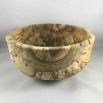 Turned Decorative Wood Bowl Table Art Centerpiece Handmade Beautiful Grain New. Price: $155.00.