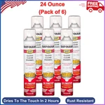Rust-oleum Stops Turbo Spray System Paint, 24 Oz 6 Pack, Gloss Clear New. Price: $96.05.