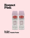 Cans Krylon Pink Bonnet Chalky Finish Spray Paint, 12 Oz Each, K04116000 New. Price: $21.55.