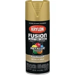 (12)-KRYLON Fusion All-in-one Metallic Paint & Primer, Gold Model: K02770007 New. Price: $137.68.