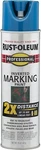 Rust-oleum 266574 Inverted Marking Spray Paint, 15 Oz, Caution Blue, Pack New. Price: $65.99.