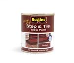 Rustins Quick Dry Step And Tile Paint, Red, 500 16.9 Fl Oz (pack Of 1), New. Price: $32.26.