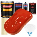 Monza Red Gallon Urethane Basecoat Clearcoat Car Auto Paint Fast Kit New. Price: $389.99.