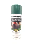 New Rust-oleum Hammered Deep Green 7211 Spray Paint. Price: $47.16.