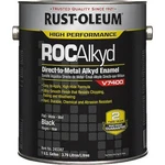 Rustoleum Paint Black 1 Gallon Flat Oil Based Interior Exterior Metal Wood New. Price: $132.50.