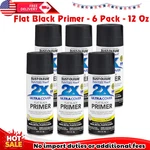 Rust-oleum Painters Touch 2X Ultra Cover Flat Black Primer Spray 12OZ 6 Pack New. Price: $47.76.