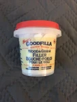 Gorks Goodfilla Water Based Wood Filler Non-shrinking 8 Oz White Blanc New. Price: $12.99.