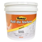 Homax Wall Texture White Smooth Roll Paintable Interior 2 Gallon Finish New. Price: $41.62.