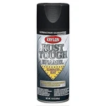 Krylon K09218007 'rust Tough' Flat Black Preventive Enamel - 12 Oz. Aerosol New. Price: $22.28.