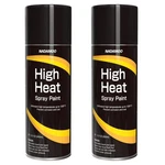 Nadamoo High Heat Spray Paint For Metal, Matte 12.5 Ounce (pack Of 2), Black New. Price: $55.99.