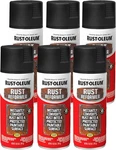 Rust-oleum 248658-6PK Stops Reformer Spray Paint, 10.25 Oz, Black, Pack New. Price: $52.22.