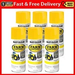 Rust-oleum 280129-6PK Farm & Implement Spray Paint, Oz, Jd Yellow(pack Of 6) New. Price: $57.99.