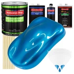 Intense Blue Metallic Gallon Low Voc Urethane Basecoat Clearcoat Auto Paint Kit New. Price: $389.99.