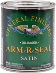 General Finishes Arm-r-seal Oil Based Topcoat, 1 Pint, Satin New. Price: $35.00.