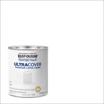 Rust-oleum 1990502 Indoor And Outdoor Flat White Acrylic Paint Qt. (pack Of 2) New. Price: $37.43.