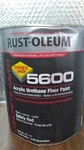 Rust Oleum Acrylic Urethane Floor Paint 5600 Safety Red 1 Gallon New. Price: $84.99.