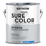 Rust-oleum 380223 Sure Color Interior Paint & Primer Eggshell Dove Gray New. Price: $41.99.