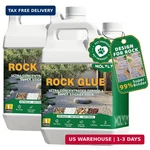 Rock For Landscaping - 2 Gallon Mulch Glue, Gravel Binder & Stone Adhesive, New. Price: $92.93.