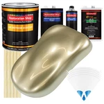 Champagne Gold Metallic Gallon Urethane Basecoat Clearcoat Car Auto Paint Kit New. Price: $377.99.