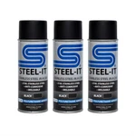 Steel-it 1012B Black Polyurethane Stainless Spray 14OZ Can (pack Of 3) New. Price: $89.97.