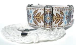 Sgang Martingale Dog Collar For Greyhound Saluki Whippet 2" Wide Sizing New. Price: $85.80.