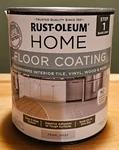 Rust-oleum 358874 Floor Coating Base Pearl Gray Quart New. Price: $34.59.