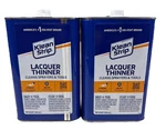 (2)KLEAN-STRIP Lacquer Thinner, Cleans Sprayers And Tools QM170 Quarts Total) New. Price: $21.24.