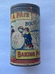 Old Snow Ball Baking Powder Tin Quebec City Canada Kid Winter Free Ship Usa Used. Price: $109.52.