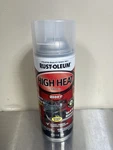 Free Shipping! Lot Of 2! Rust-oleum High Heat Spray Paint, Clear / Bbq Black New. Price: $29.95.